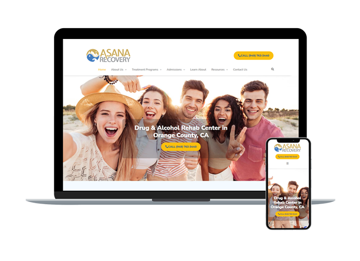 Asana Recovery Website